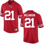 NCAA Ohio State Buckeyes Men's #21 Marcus Williamson Red Nike Football College Jersey WBB1245WI